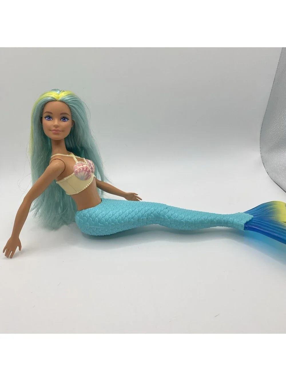 2023 Mattel Barbie Mermaid #HRR03 Barbie Doll with Long Light Blue Hair 13